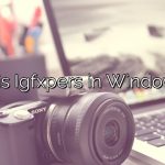 What is Igfxpers in Windows 10?