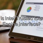 What is Intel Trusted Execution Engine interface?