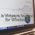 What is VMware horizon client for Windows?