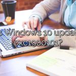 What is Windows 10 update error 0xc1900101?