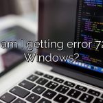 Why am I getting error 720 on Windows?
