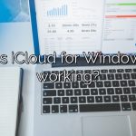 Why is iCloud for Windows not working?