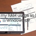 Why is my RAM usage so high on Windows 11?