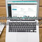 Will uninstalling Windows Live Mail delete emails?