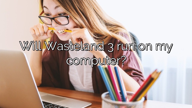Will Wasteland 3 run on my computer?