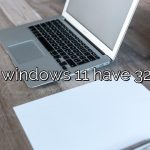 Will windows 11 have 32 bit?